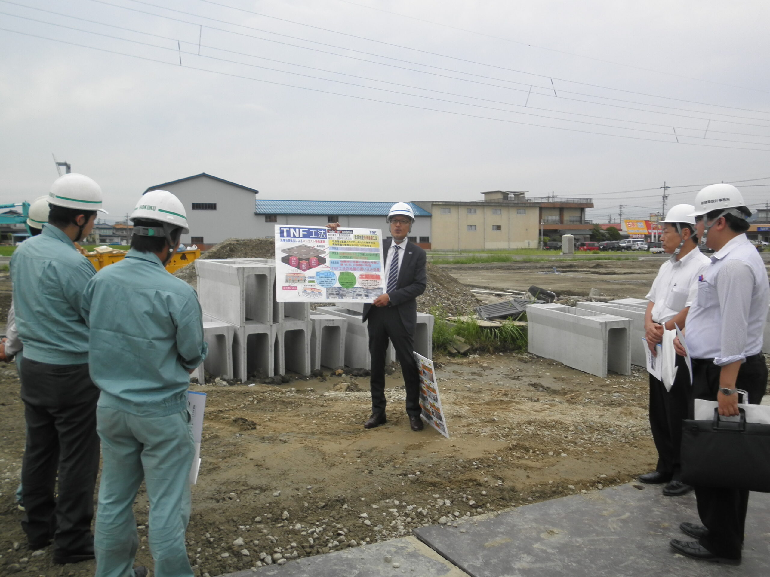 富山県で現場説明会を開催致しました。