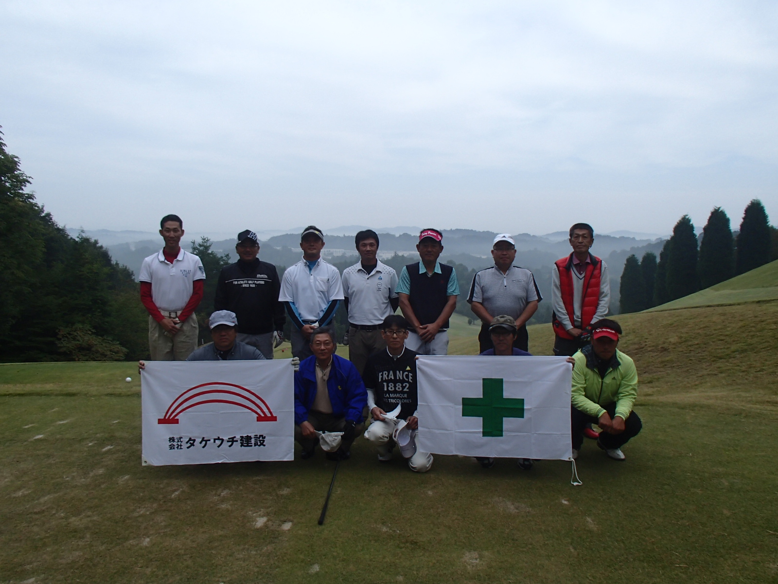 第7回タケウチ建設災害防止協力会懇親ゴルフコンペを行いました。