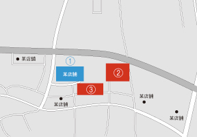 写真建物の地図