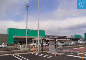 内外装被害なく営業