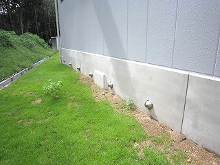 通気口の設置