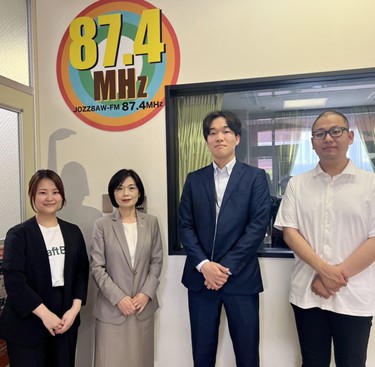 「デジタル建設ジャーナル」ラジオ番組に出演